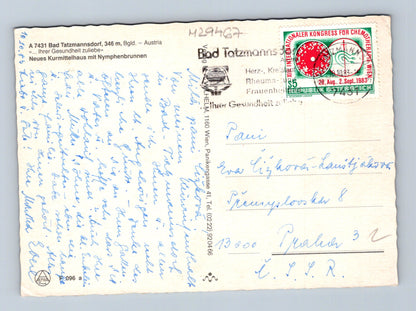 Pohlednice Rakousko Bad Tatzmannsdorf Kurmittelhaus 1983 (M29467)