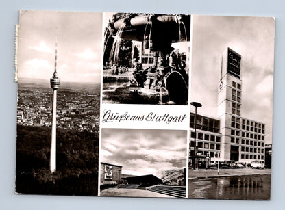 Pohlednice Německo Stuttgart multi-view (M29475)