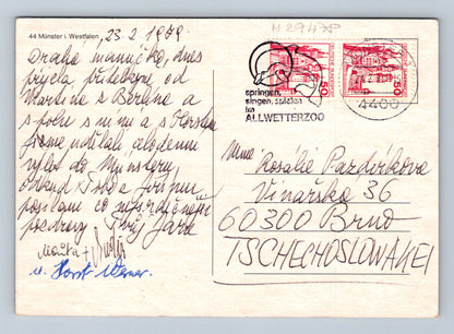 Pohlednice Německo Münster i. Westf. koláž 1949 (M29478)