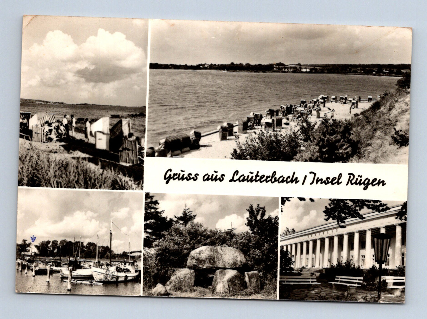 Pohlednice Německo Lauterbach Insel Rügen 1970 (M29481)