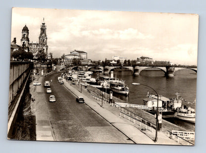 Pohlednice Německo Drážďany Brühlská terasa 1969 (M29484)