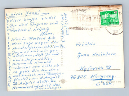 Pohlednice Německo Rostock více motivů 1978 (M29485)