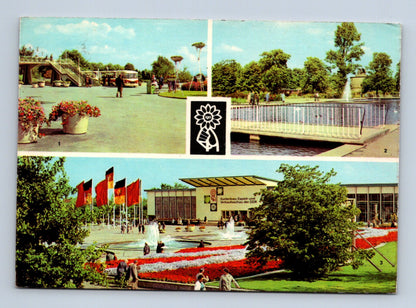 Pohlednice NDR Erfurt Mezinárodní zahradnická výstava 1966 (M29486)