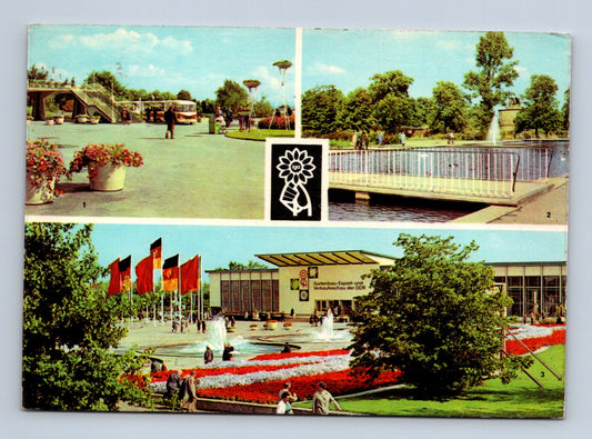 Pohlednice NDR Erfurt Mezinárodní zahradnická výstava 1966 (M29486)
