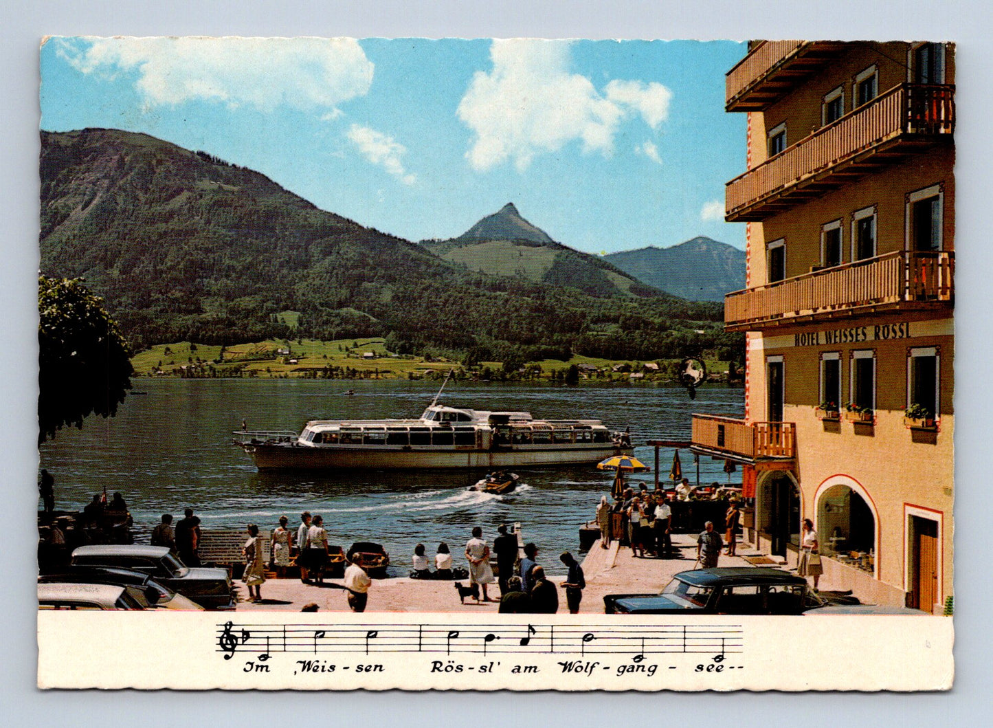 Pohlednice Rakousko St. Wolfgang Hotel Weisses Rössl 1968 (M29488)