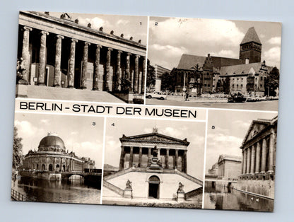 Pohlednice Německo Berlin Stadt der Museen 1973 (M29491)
