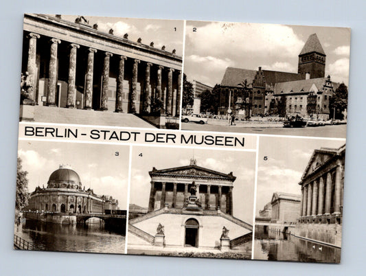Pohlednice Německo Berlin Stadt der Museen 1973 (M29491)