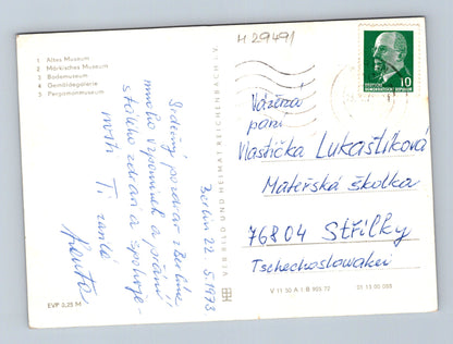 Pohlednice Německo Berlin Stadt der Museen 1973 (M29491)
