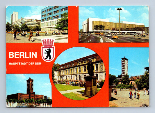 Pohlednice Německo Berlín koláž 1982 (M29492)