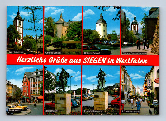 Pohlednice Německo Siegen multizáběr 1984 (M29495)