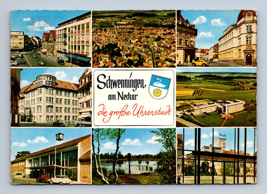 Pohlednice Německo Schwenningen am Neckar koláž 1973 (M29498)