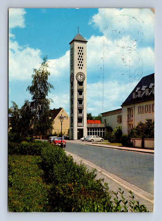 Pohlednice Německo Bayreuth Ev. Kreuzkirche 1964 (M29502)