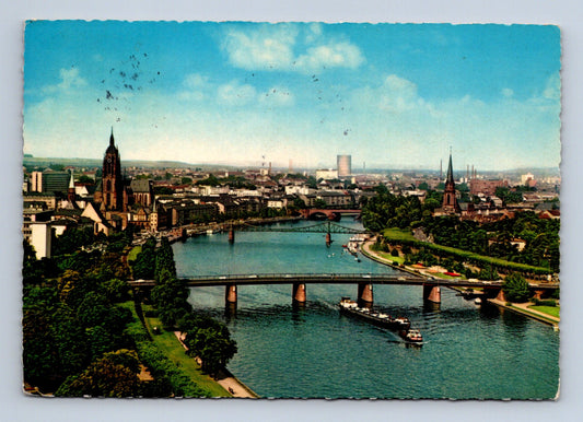 Pohlednice Německo Frankfurt nad Mohanem panorama 1975 (M29503)