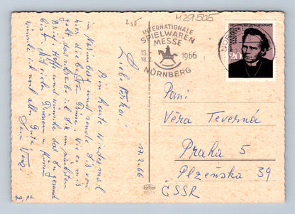 Pohlednice Německo Norimberk více záběrů 1966 (M29505)