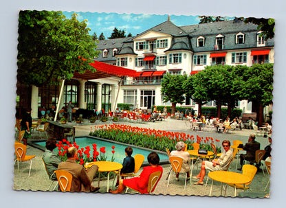 Pohlednice Německo Schlangenbad Kurhotel kurgarten 1975 (M29506)