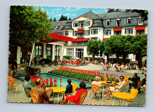 Pohlednice Německo Schlangenbad Kurhotel kurgarten 1975 (M29506)