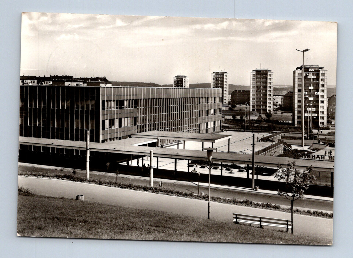 Pohlednice Německo Plauen moderní zástavba (M29515)