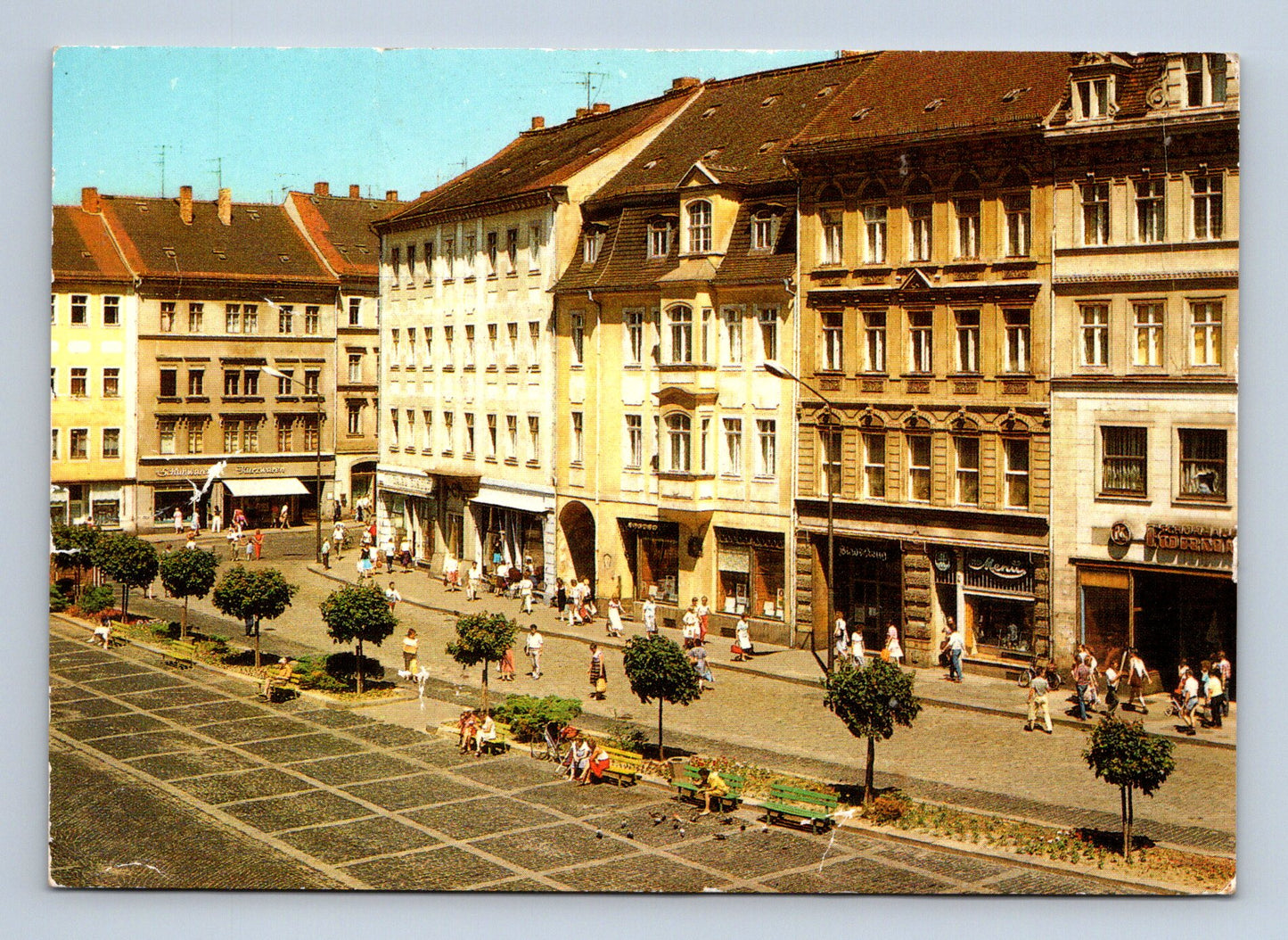 Pohlednice Německo Zittau náměstí Platz der Jugend 1969 (M29518)