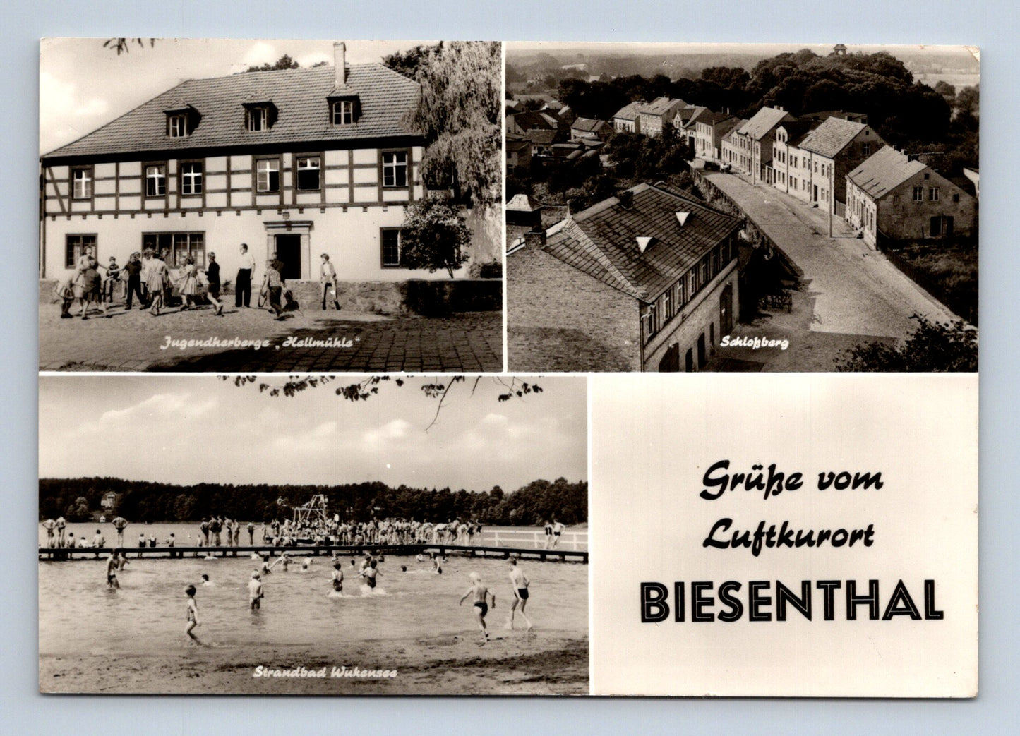 Pohlednice Německo Biesenthal - více motivů 1971 (M29519)