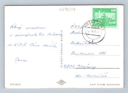 Pohlednice Německo Biesenthal - více motivů 1971 (M29519)