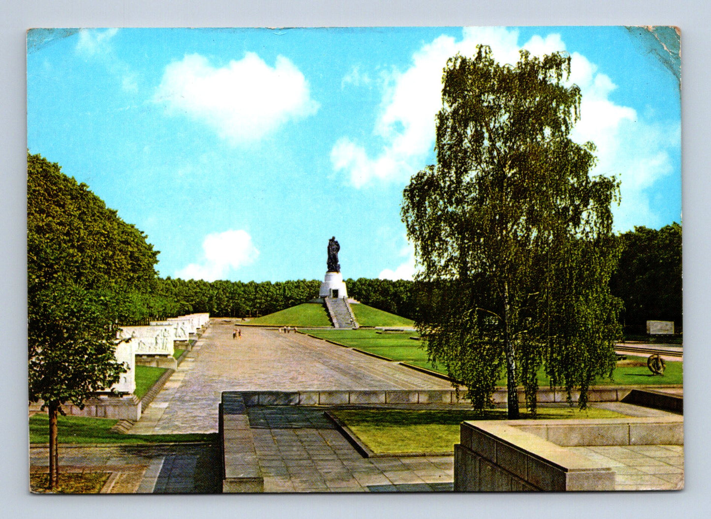 Pohlednice Německo Berlin Treptow památník 1975 (M29520)