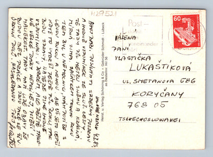 Pohlednice Německo Hilchenbach 4 motivy c.1970 (M29521)