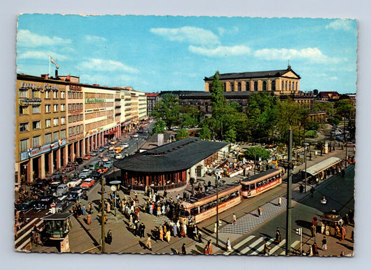 Pohlednice Německo Hannover Café am Kröpcke 1963 (M29524)