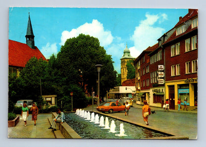 Pohlednice Německo Münster Neubrückenstraße 1970s (M29539)