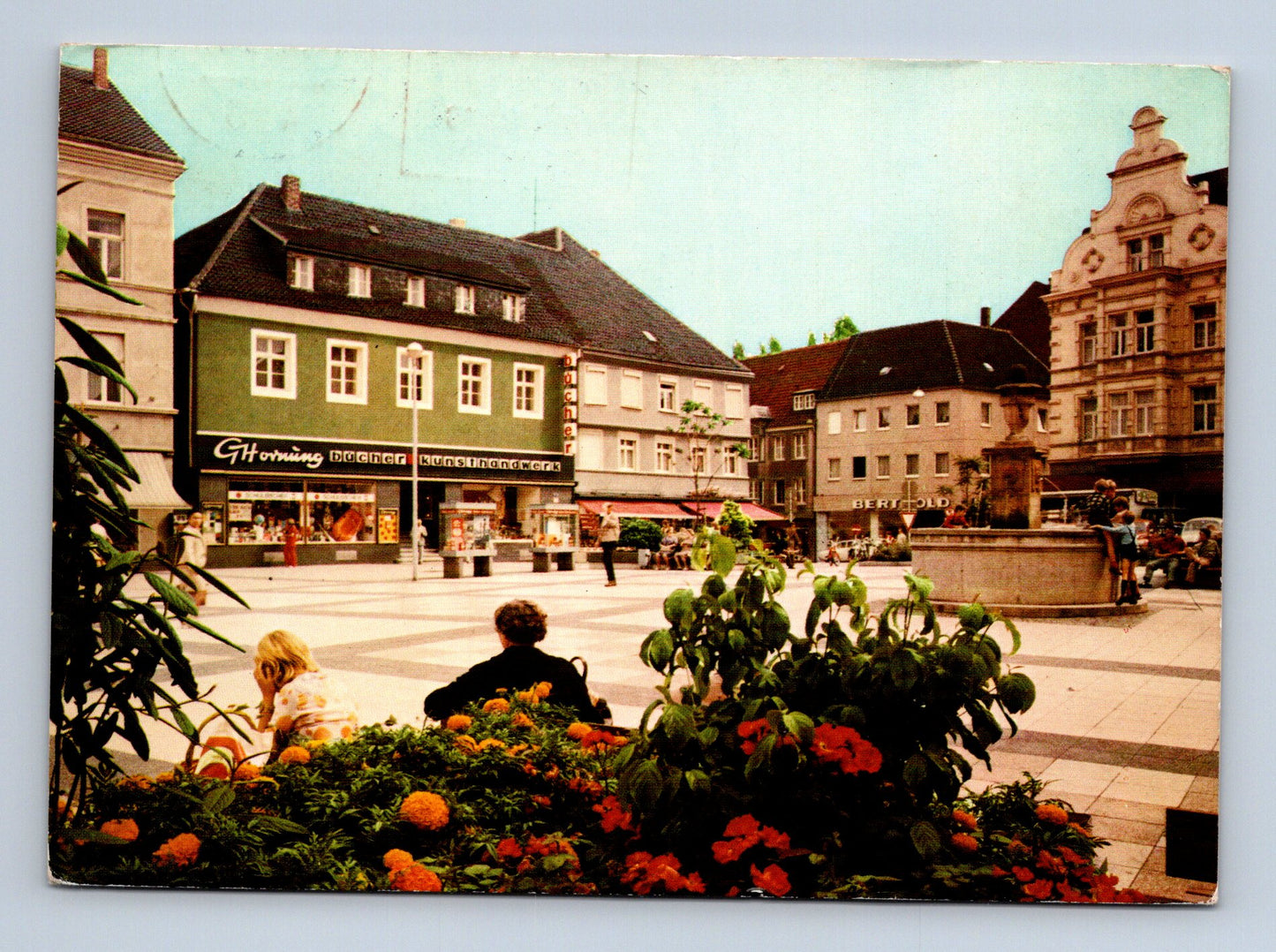 Pohlednice Německo Unna Markt 1977 (M29540)