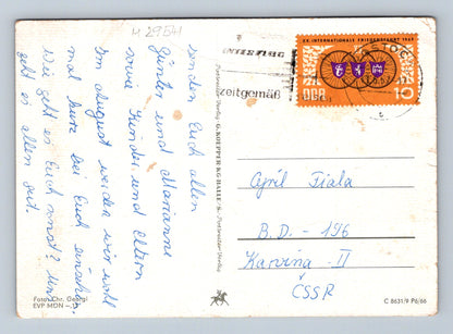 Pohlednice Německo Pfingstfest krajina 1969 (M29541)