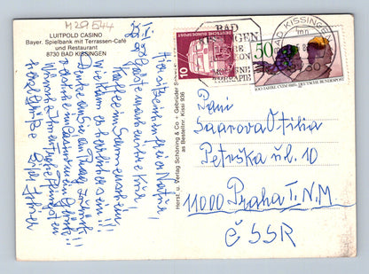 Pohlednice Německo Bad Kissingen Luitpold Casino 1980 (M29544)