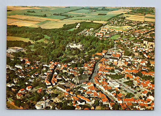 Pohlednice Německo Bückeburg letecký pohled 1978 (M29546)
