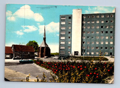Pohlednice Německo Monheim am Rhein Marienkapelle a Hochhaus (M29549)