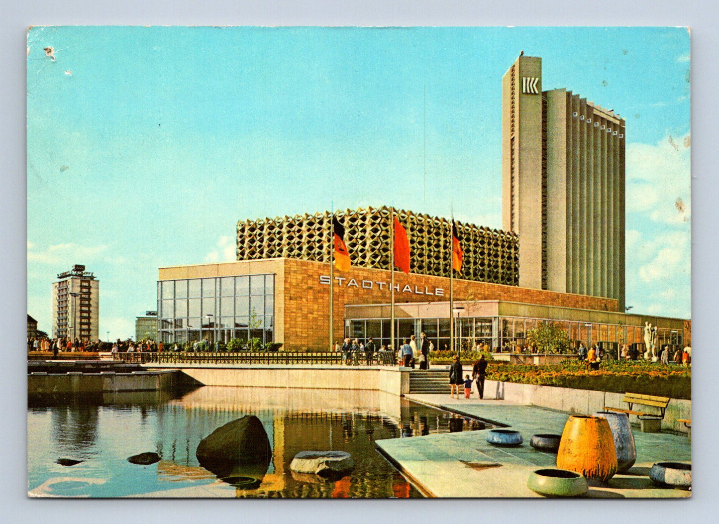 Pohlednice Německo Karl-Marx-Stadt Stadthalle (M29551)