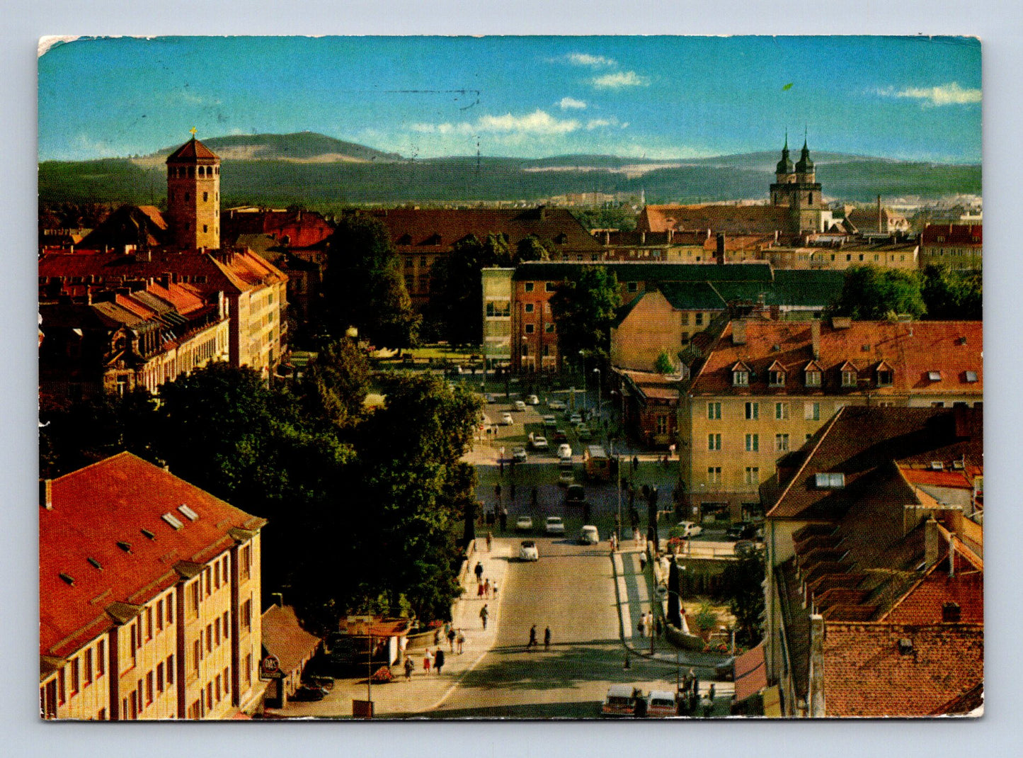 Pohlednice Německo Bayreuth Luitpoldplatz 196x (M29554)