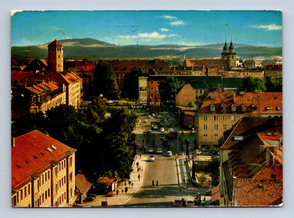 Pohlednice Německo Bayreuth Luitpoldplatz 196x (M29554)