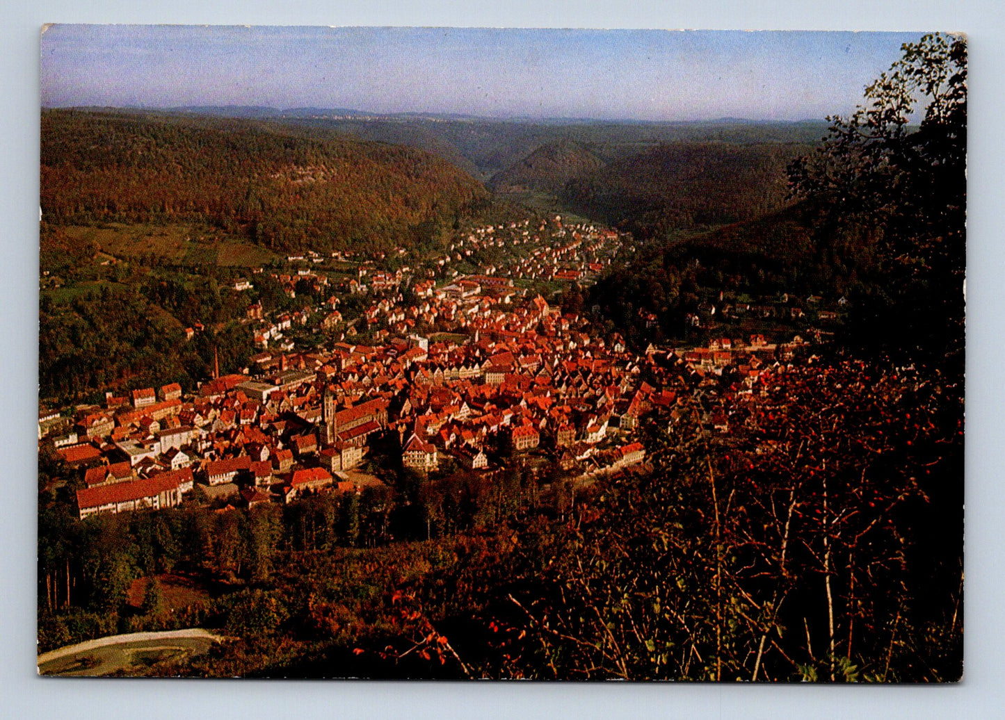 Pohlednice Německo Urach, Schwäbische Alb, Hannerfelsen (M29560)