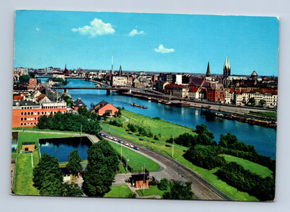 Pohlednice Německo Brémy panorama města 1984 (M29561)