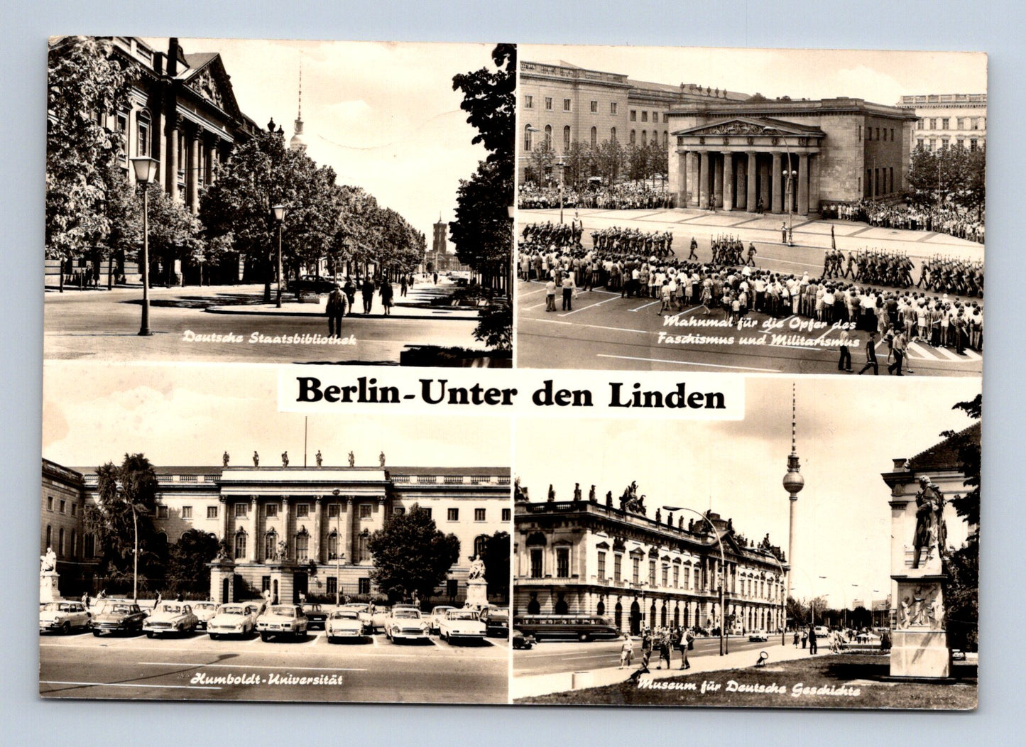 Pohlednice Německo Berlín Unter den Linden 1972 (M29563)