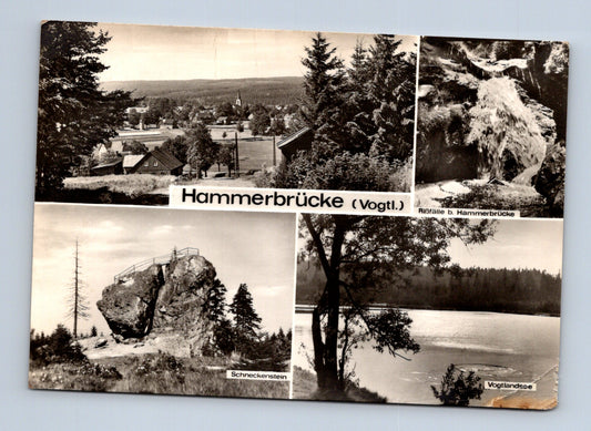 Pohlednice Německo Hammerbrücke s okolím 1975 (M29569)