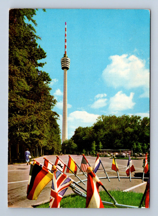 Pohlednice Německo Stuttgart televizní věž 1967 (M29571)