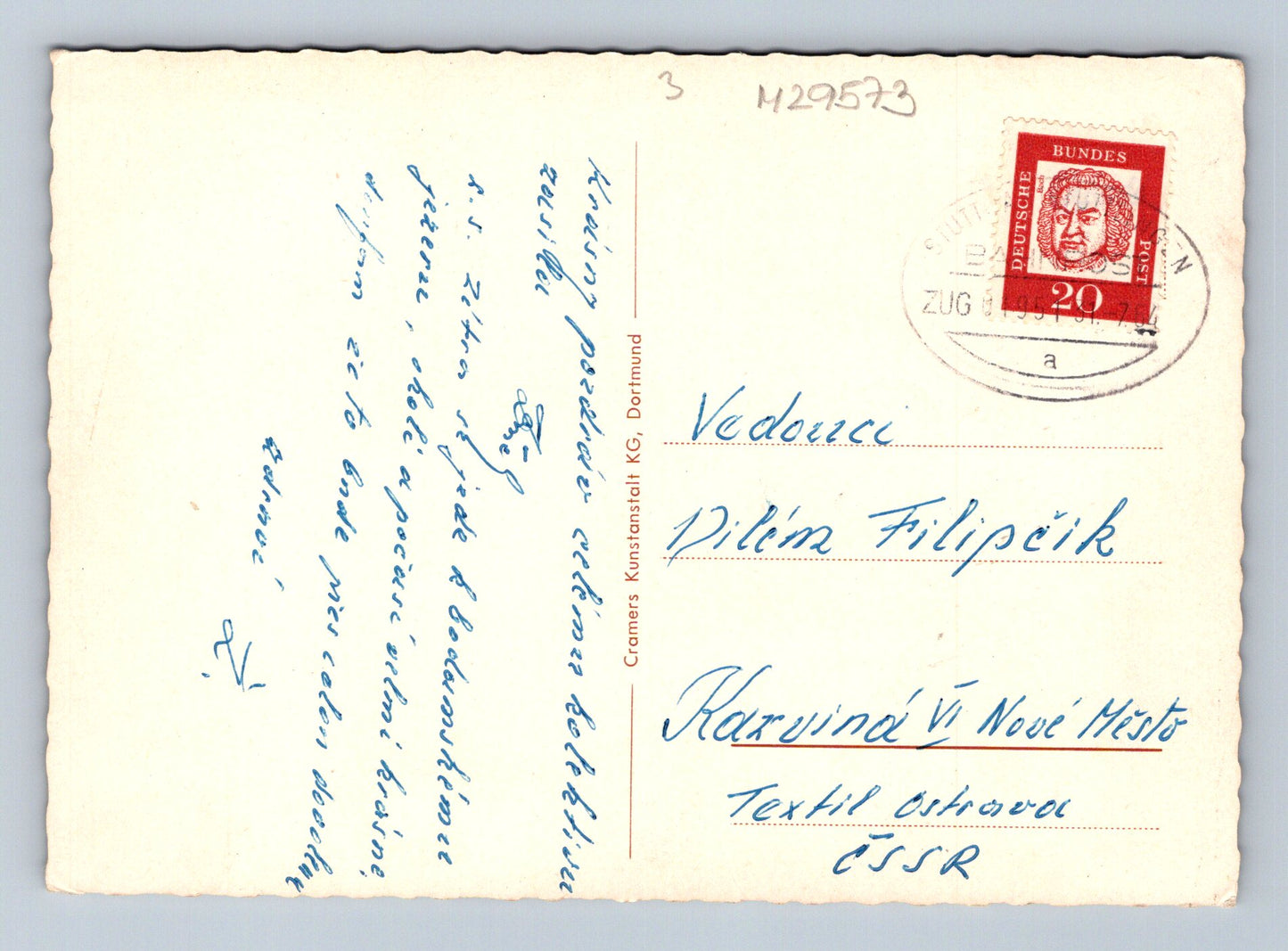 Pohlednice Německo Tuttlingen panorama 1964 (M29573)