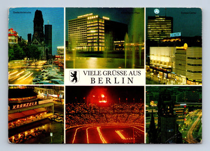 Pohlednice Německo Berlin koláž 1987 (M29575)