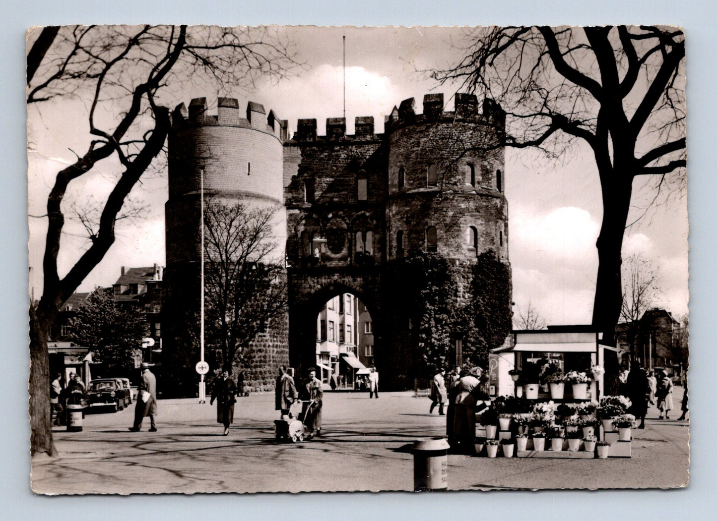 Pohlednice Německo Kolín nad Rýnem Hahnenbrána 1959 (M29578)