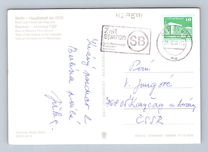 Pohlednice Německo Berlín Palác Republiky 1983 (M29591)