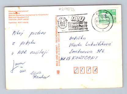Pohlednice Německo Lipsko Messestadt (M29593)