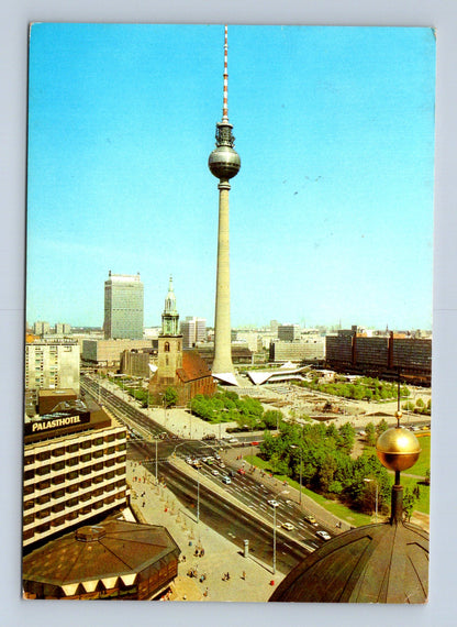 Pohlednice Německo Berlín televizní věž a město 1984 (M29594)