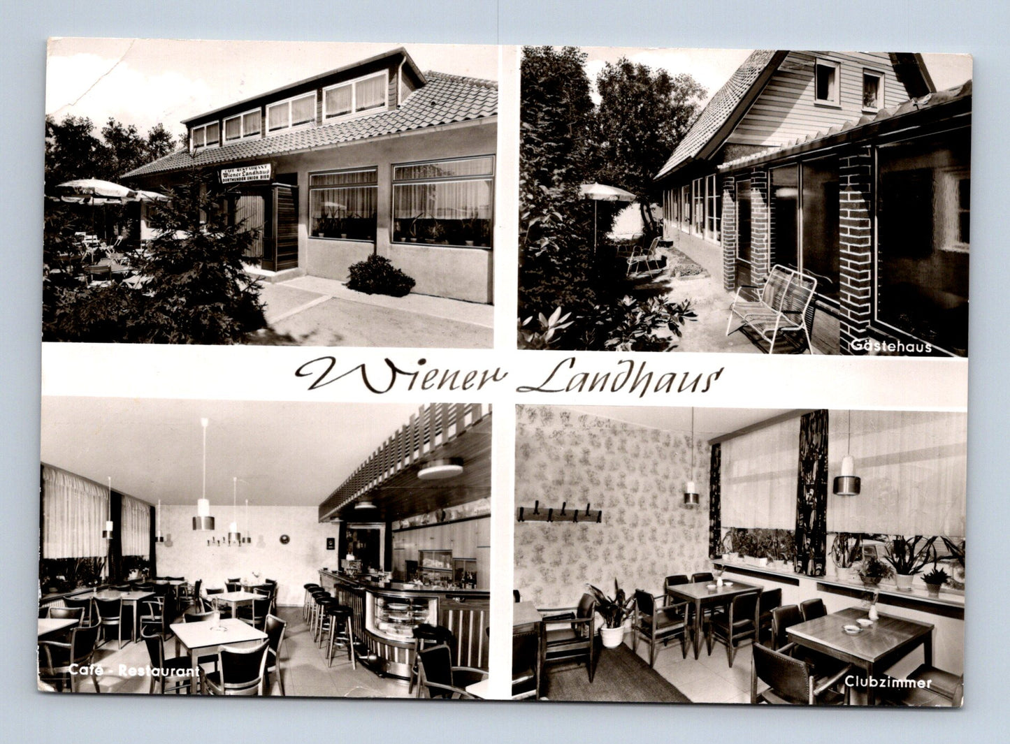 Pohlednice Německo Schlangen Wiener Landhaus 1972 (M29596)