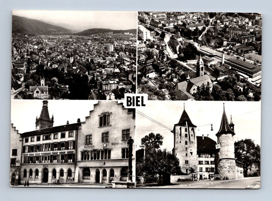 Pohlednice Švýcarsko Biel více pohledů (M29598)
