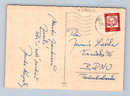 Pohlednice Německo Mnichov různé pohledy 1960 (M29600)